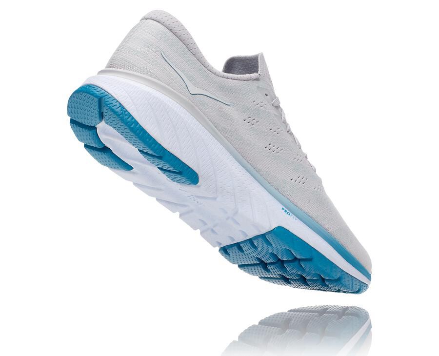 Tenis Hoka One One Hombre Blancos/Azules - Cavu 3 - ETUA24193